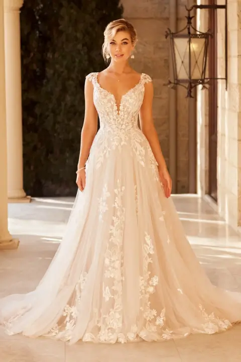 Autumn wedding gown at Bellissima Bridal