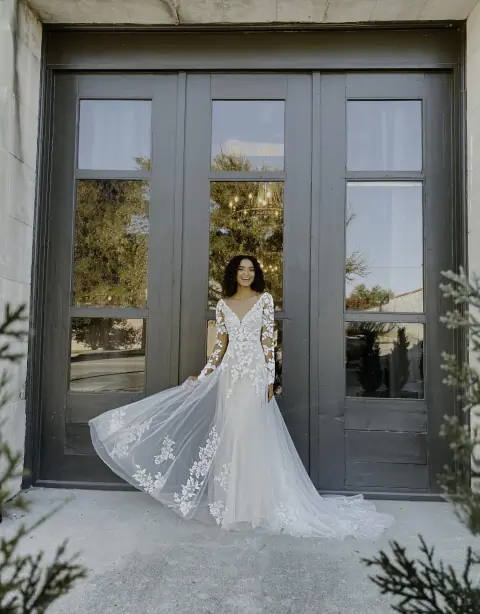 Clementine wedding gown at Bellissima Bridal