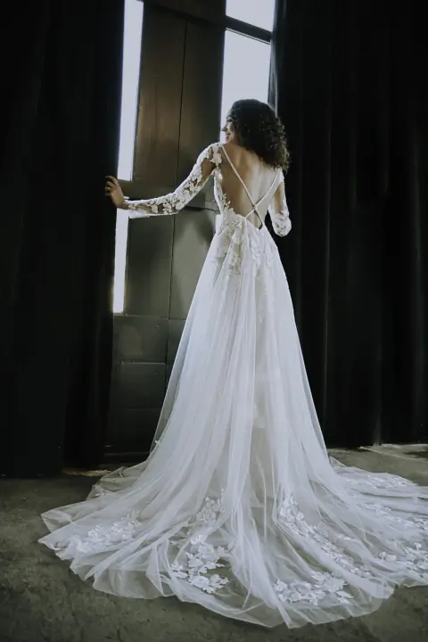Clementine wedding gown at Bellissima Bridal