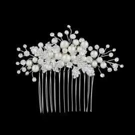 COMB WITH PEARLS wedding gown at Bellissima Bridal