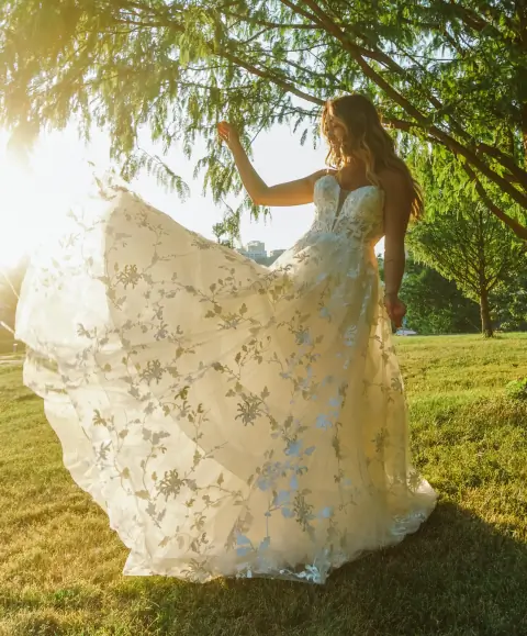 Eliza wedding gown at Bellissima Bridal