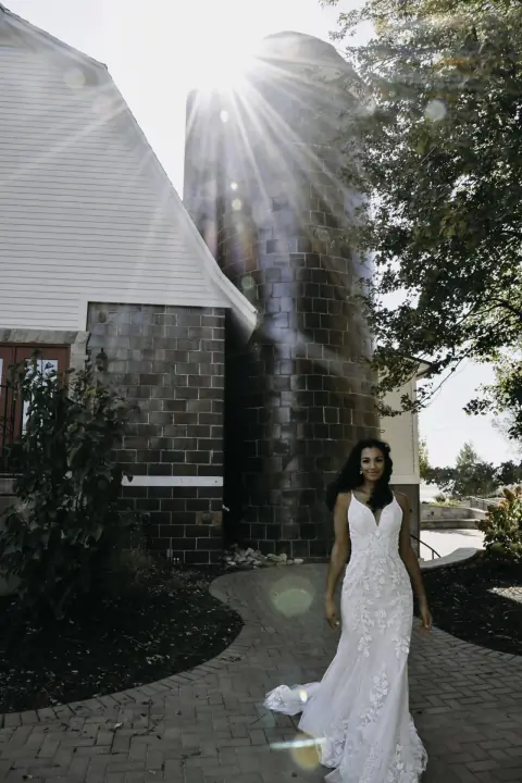 Evangeline wedding gown at Bellissima Bridal