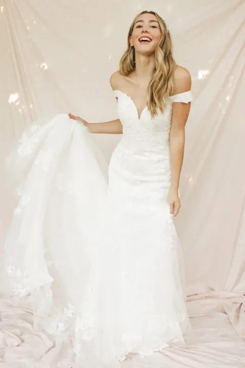 Gemma wedding gown at Bellissima Bridal