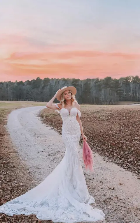 Indi wedding gown at Bellissima Bridal