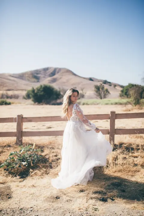 Marbella wedding gown at Bellissima Bridal