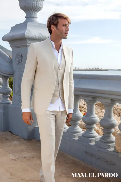 Men’s Classic Pants wedding gown at Bellissima Bridal