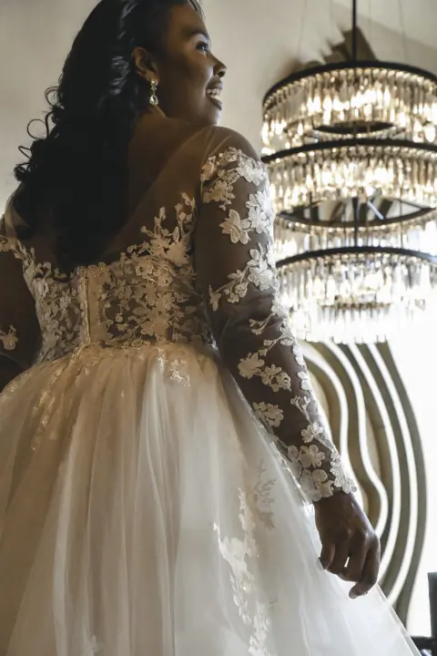 Paloma wedding gown at Bellissima Bridal