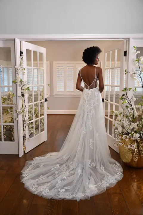 Ruby wedding gown at Bellissima Bridal