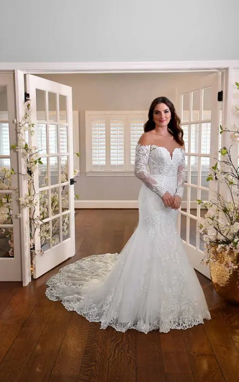 Stacy wedding gown at Bellissima Bridal