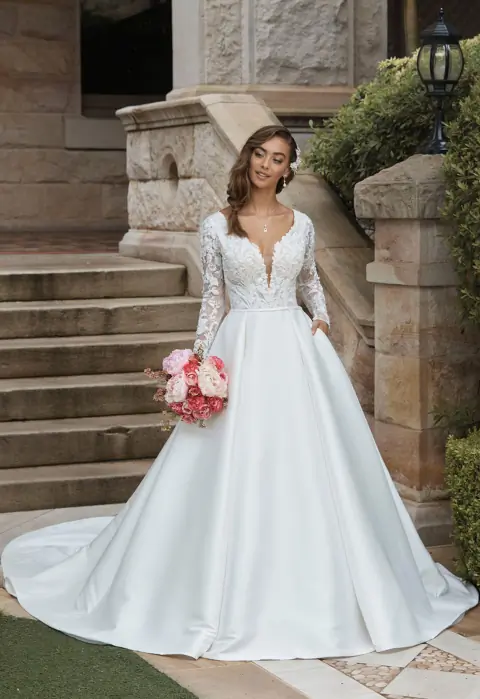 Tahani wedding gown at Bellissima Bridal